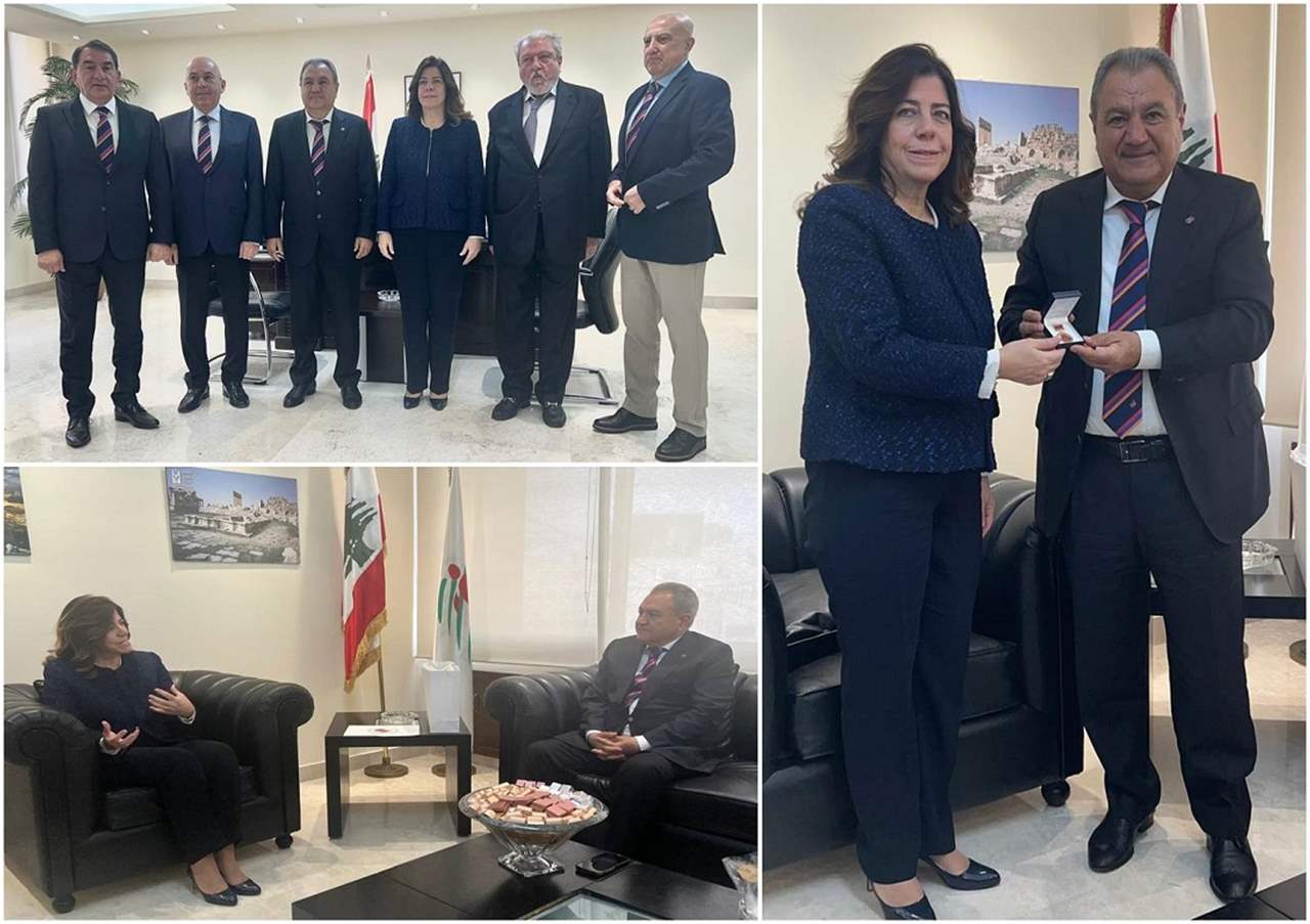 بايراقداريان استقبلت رئيس اللجنة التنفيذية للألعاب الأرمنية العالمية