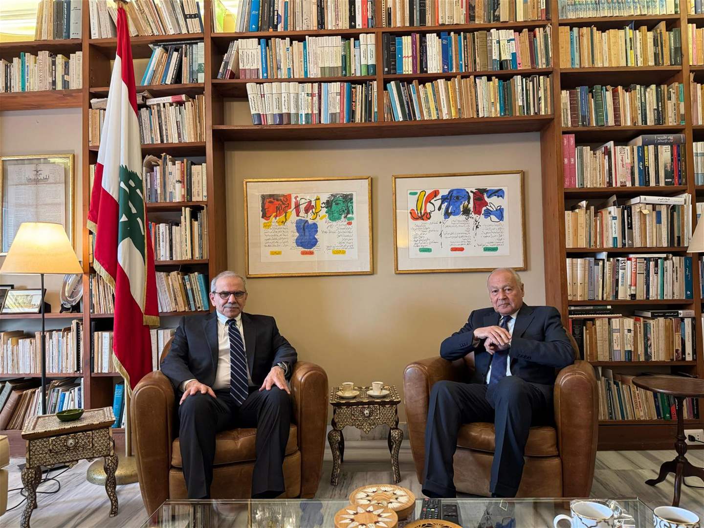 فطور صباحي جمع سلام وأمين عام جامعة الدول العربية.. هذا ما تم بحثه