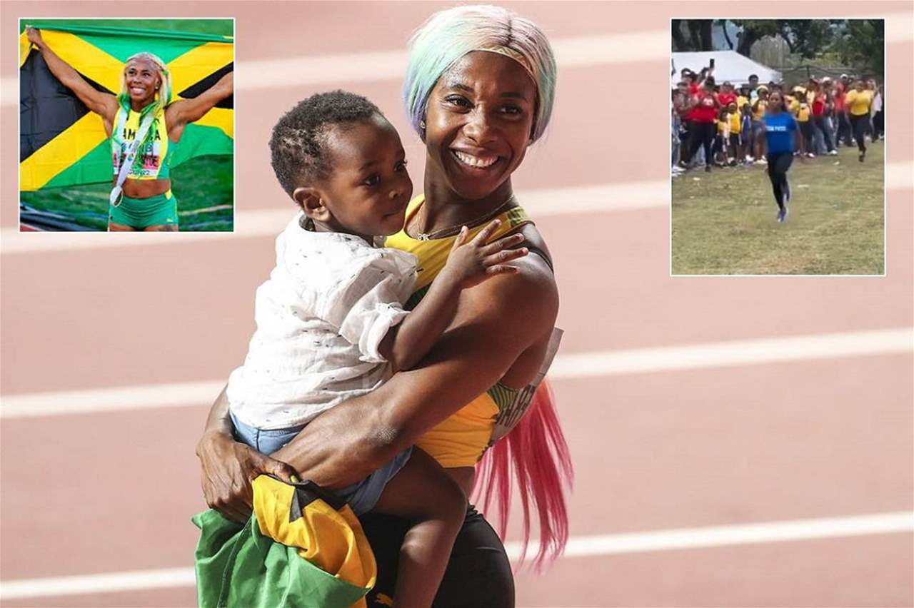 فيديو - بطلة العالم تسابق الامهات في حدث مدرسيّ