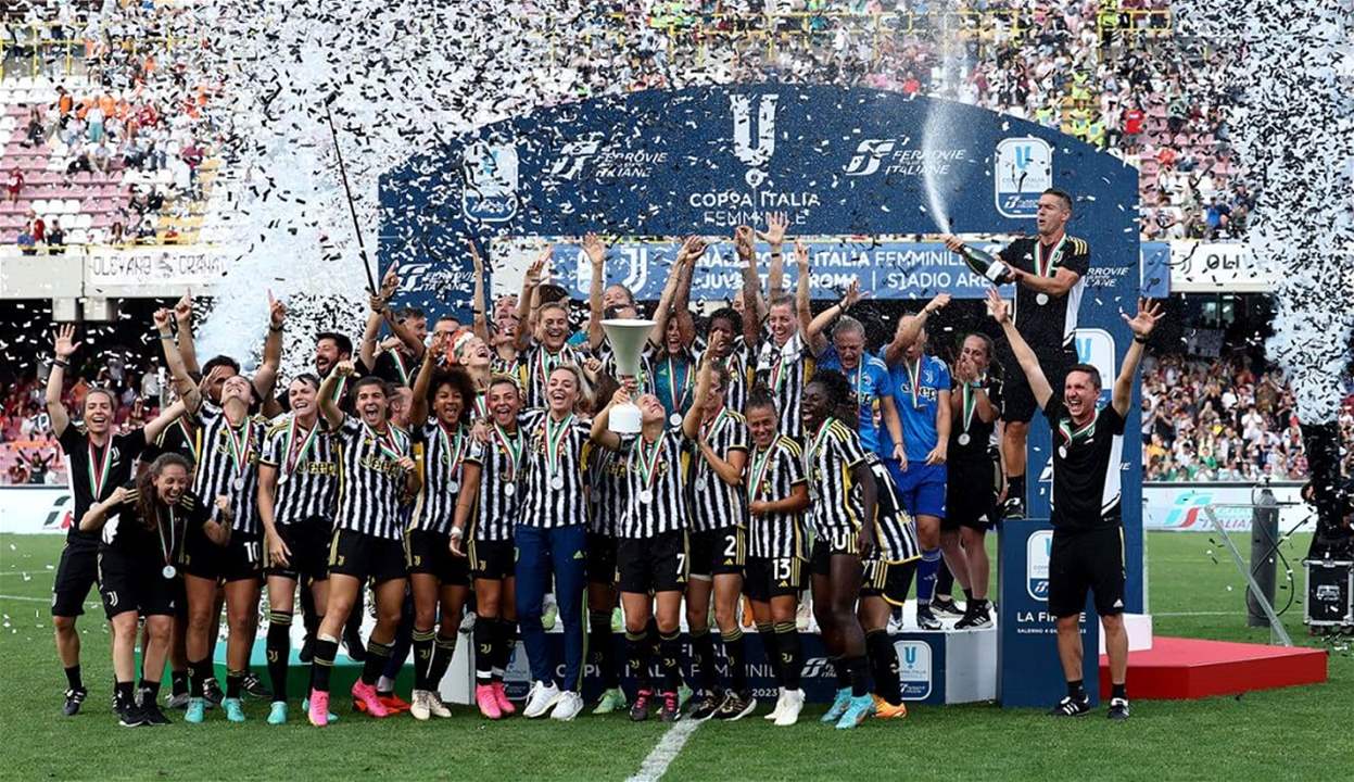 فيديو - رقصة جماعية مثيرة لسيدات يوفنتوس احتفالاً باللقب