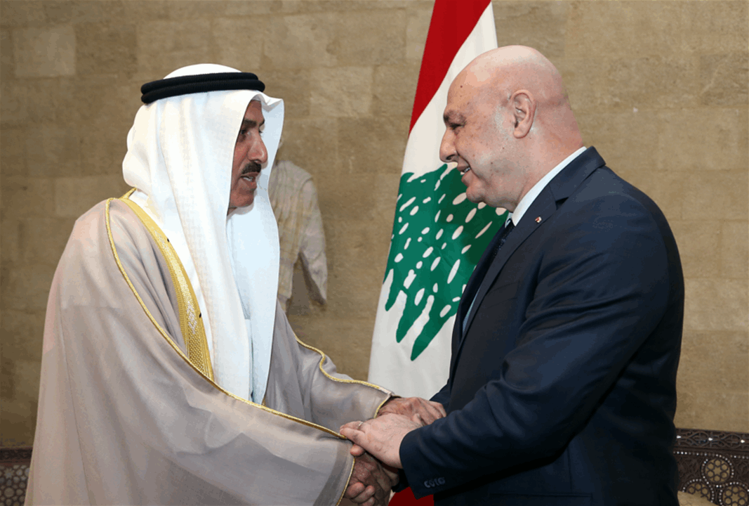 الرئيس عون استقبل رئيس المجلس الوطني الاتحادي الاماراتي: لا أحد في لبنان يريد العودة إلى الحرب