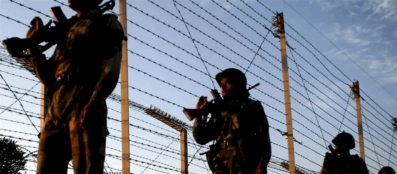 تبادل إطلاق النار على الحدود بين الهند وباكستان 