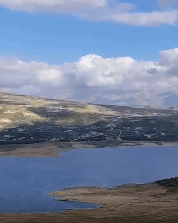 مشاهد صادمة لبحيرة القرعون (فيديو) 