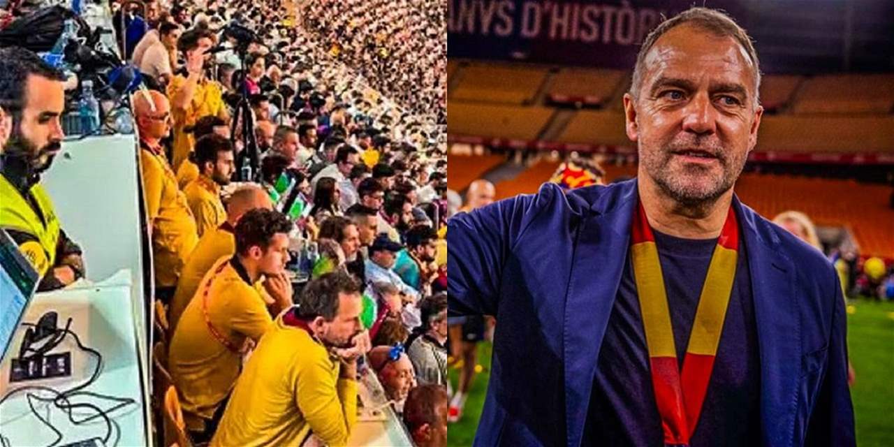 جهاز تحليلي كبير رافق فليك في نهائي كأس ملك إسبانيا