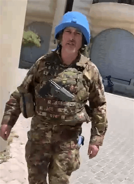 إعتراض دورية لليونيفيل في بنت جبيل (فيديو) 