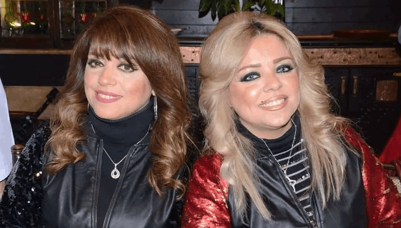 انهيار ريم عبد العزيز أثناء تشييع شقيقتها سمر عبدالعزيز