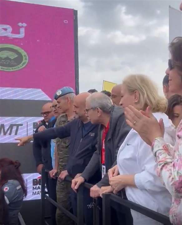 بالفيديو: نواف سلام في ماراثون بيروت! 