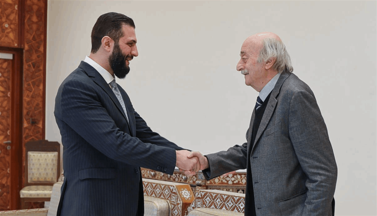 جنبلاط "مرتاح" للانفتاح العربي والدولي المتزايد تجاه سوريا