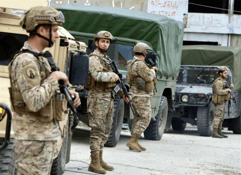 توقيف أشخاص في مناطق مختلفة.. بيان للجيش!