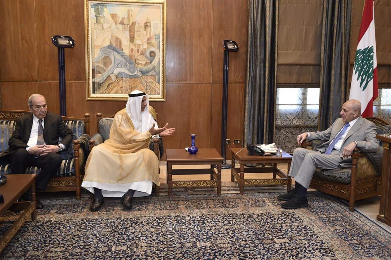 بري استقبل رئيس مجلس إدارة الصندوق العربي للإنماء 