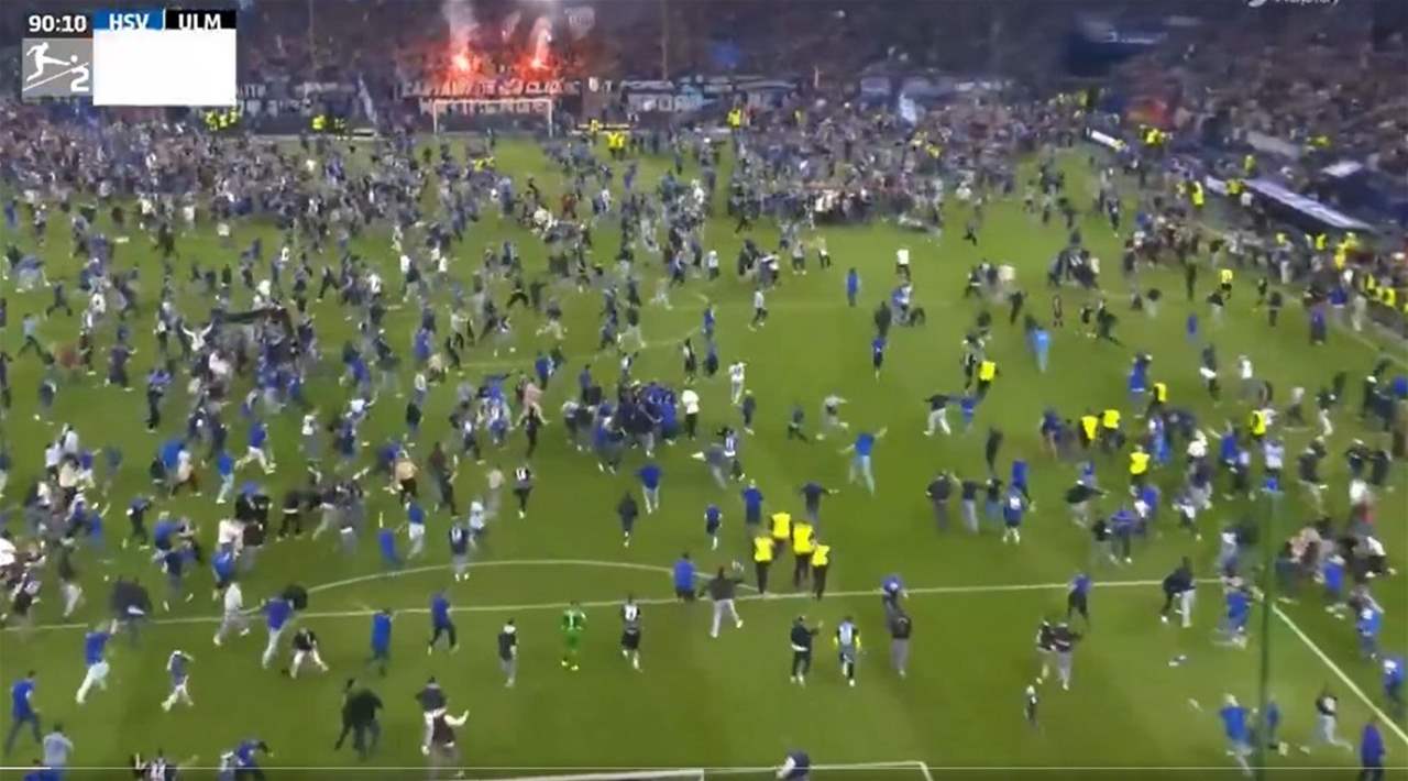 فيديو - لحظات من الجنون مع عودة هامبورج الى  الأضواء