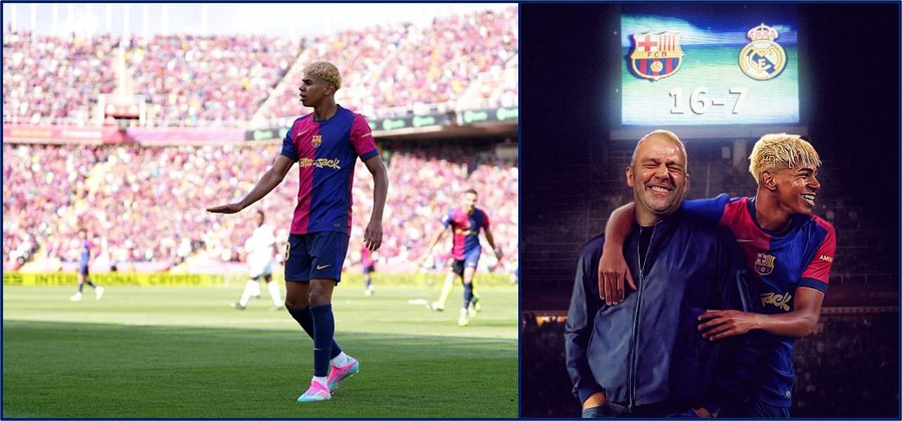 فيديو - برشلونة x ريال مدريد: 16-7!!