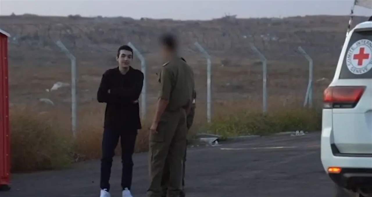 أول رسالة من عيدان ألكسندر بعد إطلاق سراحه (صورة)  