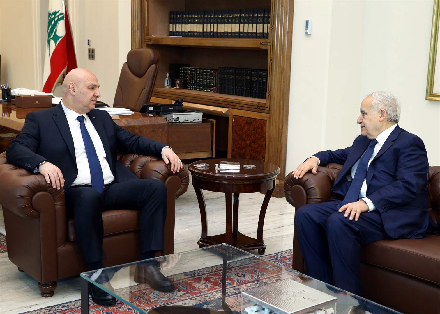 وزير الثقافة غسان سلامة عرض مع الرئيس عون مواضيع وطنية وثقافية إضافةً إلى أوضاع وزارة الثقافة وخطة عملها في المرحلة الراهنة