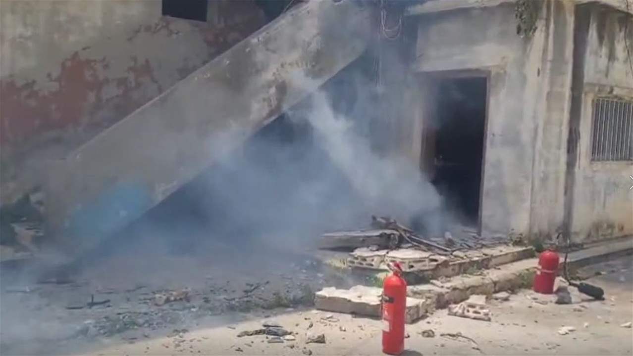 بسبب صاروخ.. صيدا تنجو من كارثة (فيديو) 