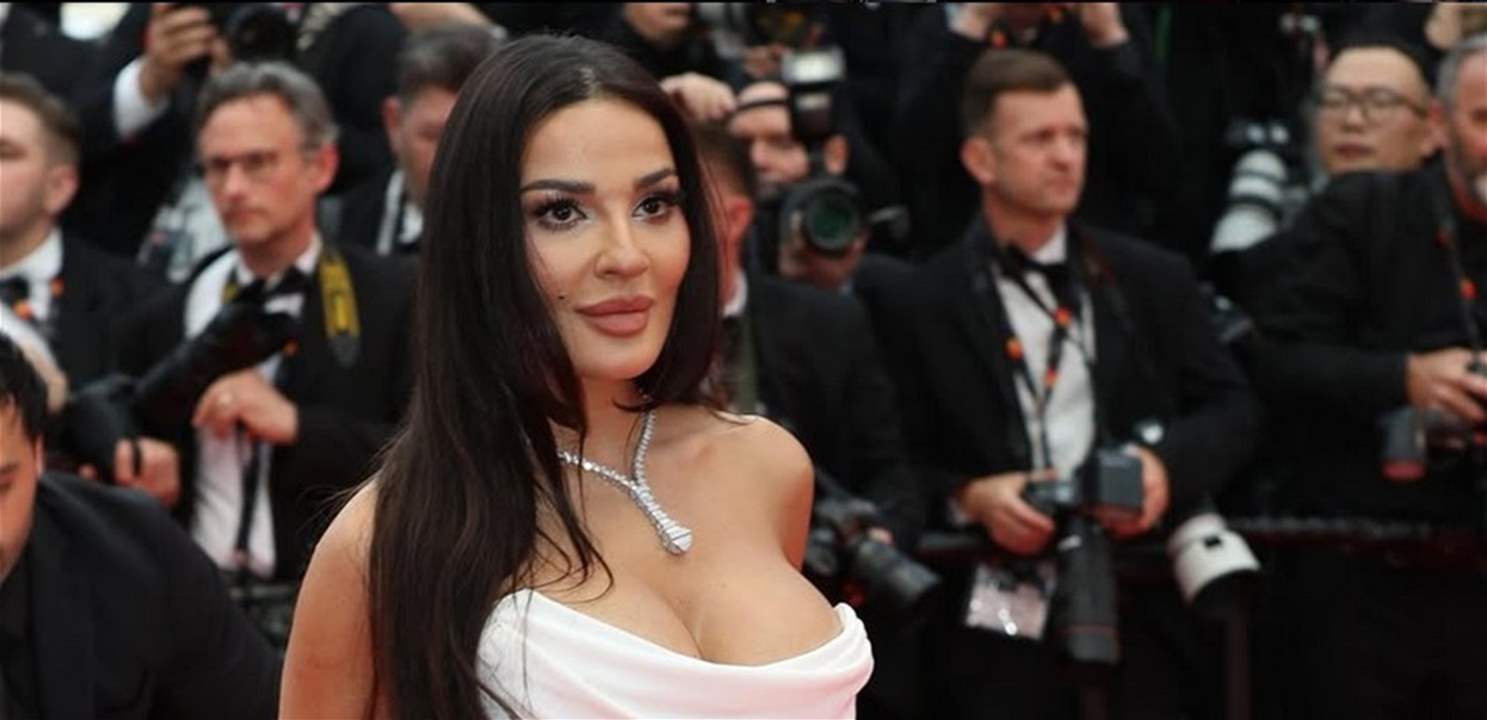 نادين نسيب نجيم تخطف الاضواء باطلالتها في مهرجان كان السينمائي