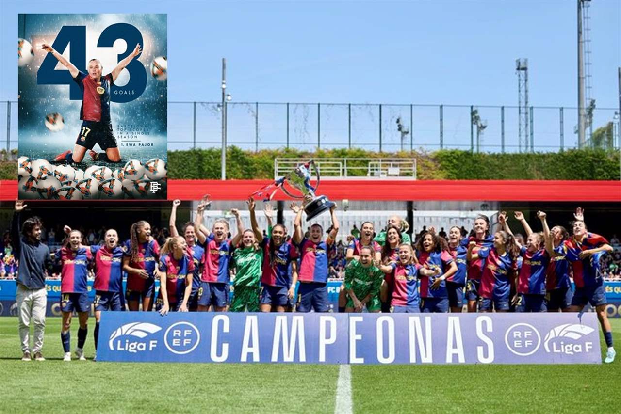 فيديو - رقم قياسي جديد لهدّافة سيدات برشلونة