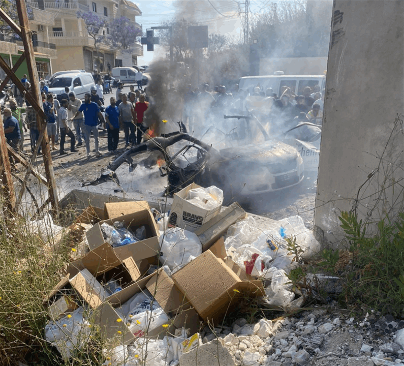 من هو المستهدف في غارة عين بعال؟ (صورة) 