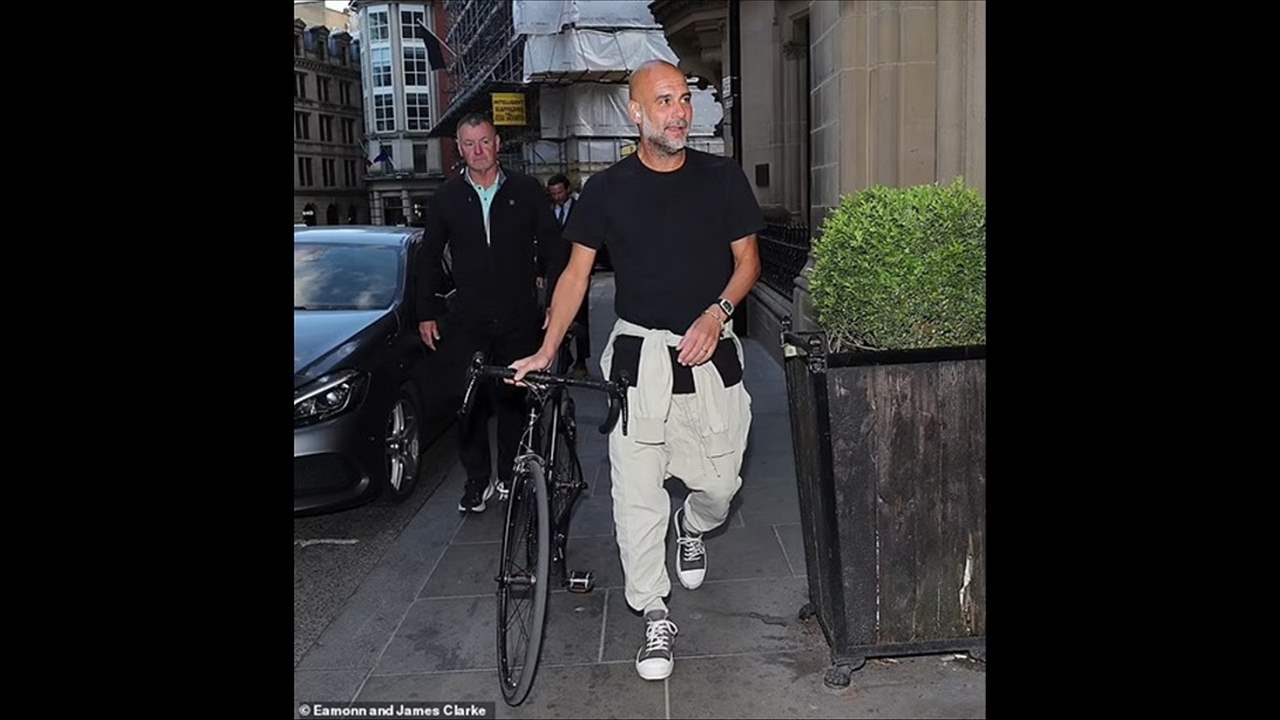 دي بروين ودّع مانشستر سيتي في مطعم وغوارديولا على درّاجه