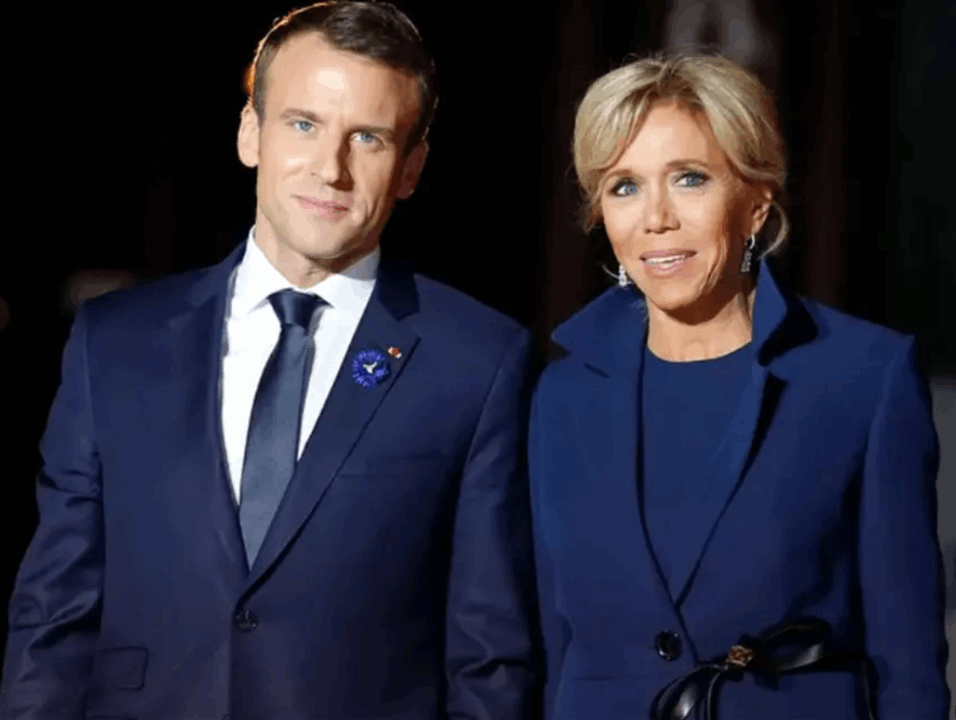 "كف" لماكرون.. من زوجته! (فيديو)