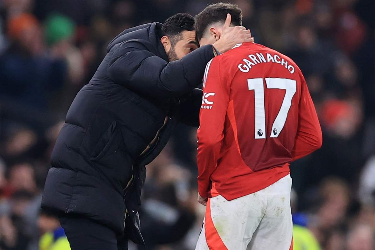 ماذا حصل بين أموريم وجارناتشو في تدريبات مانشستر يونايتد؟