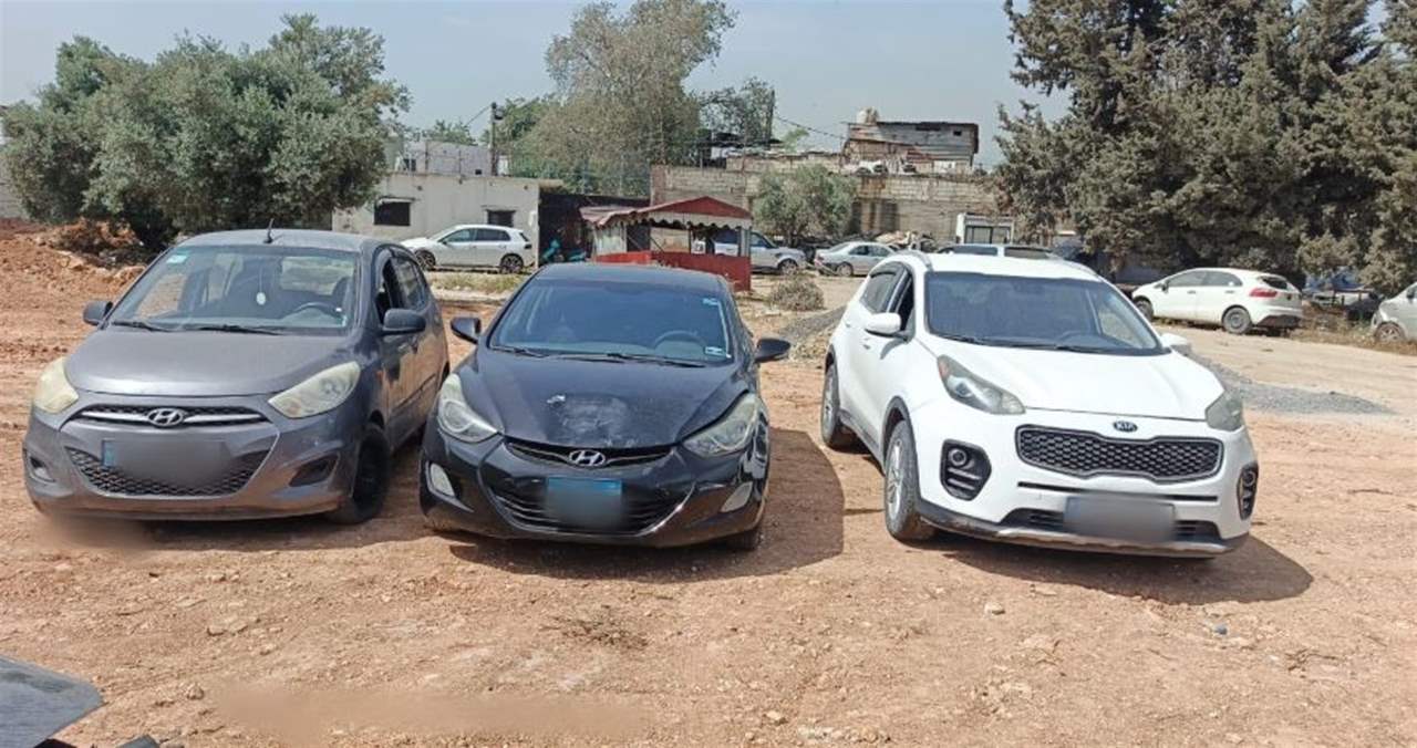 عصابة سرقة سيّارات في قبضة قوى الأمن الداخلي (صور) 