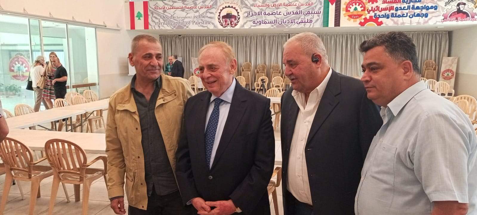 البستاني زار "العمالي": لجنة الإقتصاد تولي الملف المعيشي أهمية