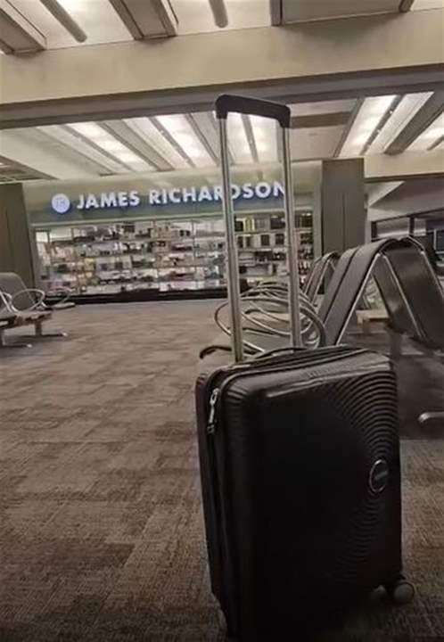 مشاهد لإخلاء مطار بن غوريون (فيديو) 