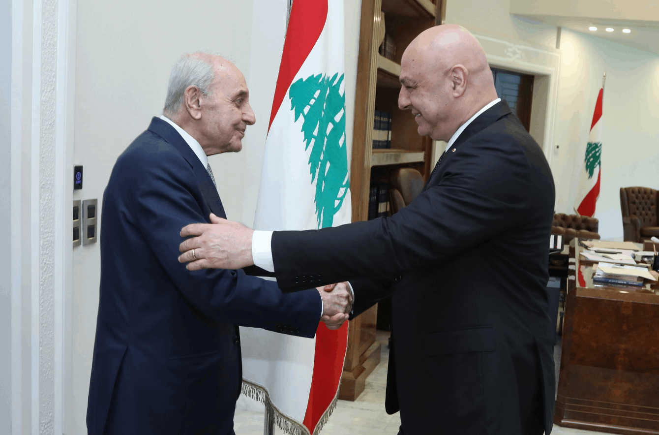 بري زار عون في بعبدا: اللقاء كان ممتازاً 