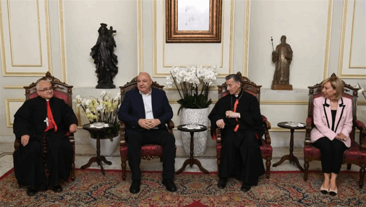 بالصورة.. الرئيس عون والسيدة الأولى يزوران الراعي