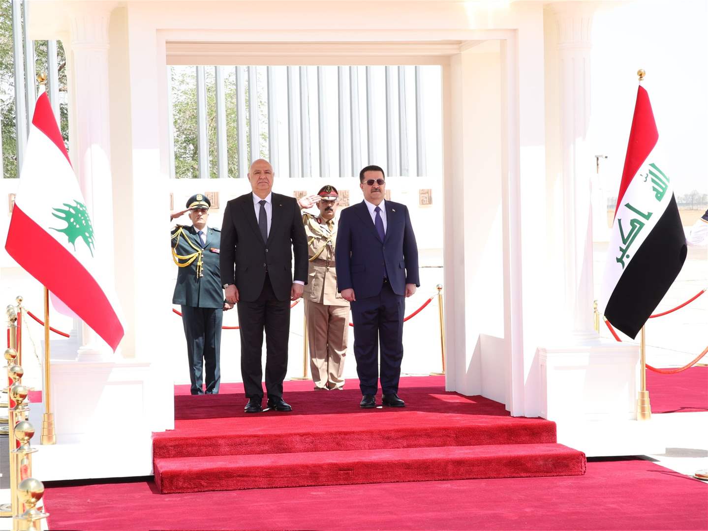 الرئيس عون وصل الى بغداد: أشكر العراق.. والمحادثات ستؤكد تطابق وجهات النظر (صور) 