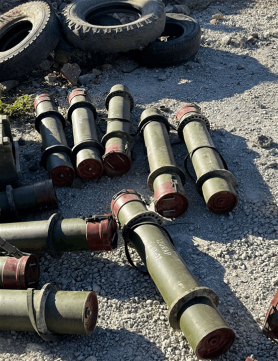 &quot;قذائف صاروخية وألغام&quot;.. بيان لأدرعي! 