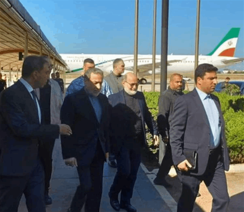 عراقجي في عين التينة.. مراسل الجديد يواكب الجولة 