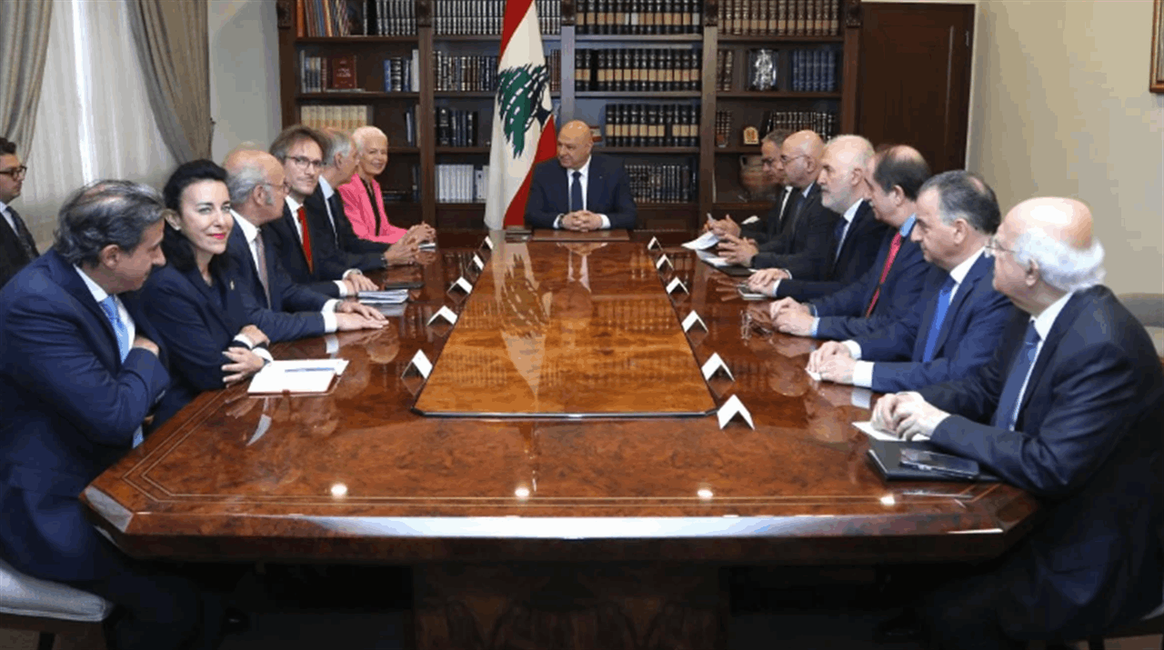 الرئيس عون لوفد من مجلس النواب الفرنسي: لبنان ينفّذ اتفاق وقف إطلاق النار بحذافيره