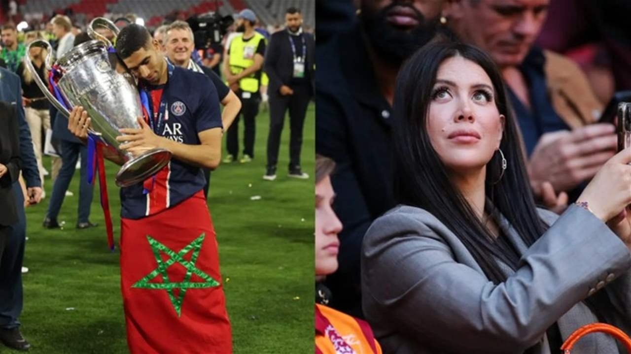 واندا نارا تواعد النجم المغربي أشرف حكيمي؟