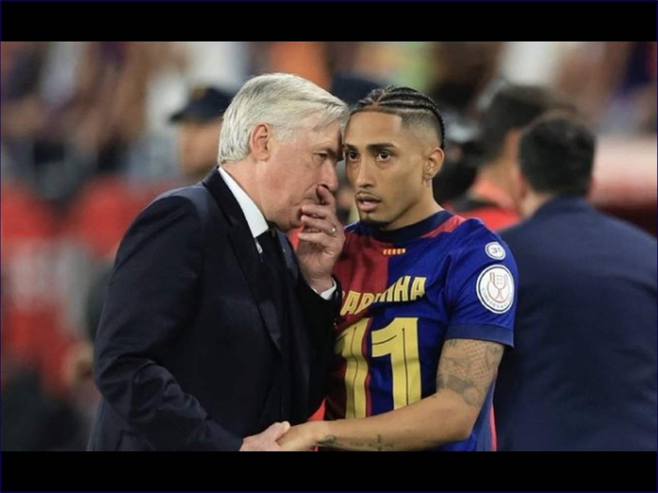 فيديو - جلاّد ريال مدريد بين يديّ مدربه أنشيلوتي