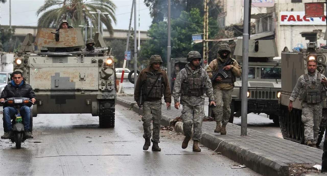 مطلوب يُطلق النار في طرابلس.. والجيش يردّ بالمثل 