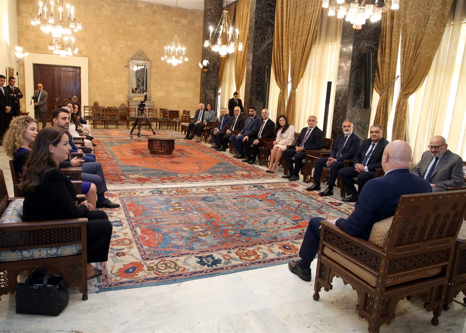 سلسلة لقاءات في قصر بعبدا.. الرئيس عون: سقفنا وهدفنا مصلحة الوطن
