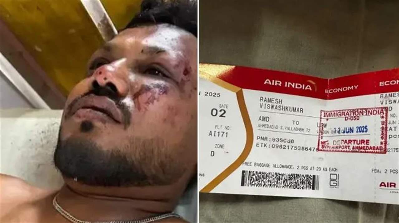 الناجي الوحيد من تحطم الطائرة الهندية يروي تفاصيل &quot;الكارثة&quot;