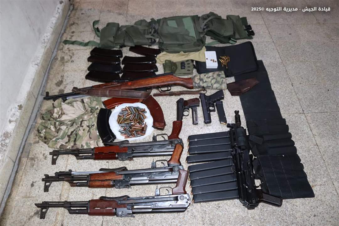 بعد إشكال طرابلس.. الجيش يدهم منازل ويضبط أسلحة وذخائر