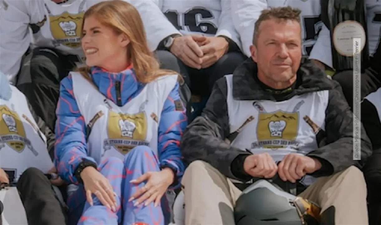 لوثار ماتيوس مع صديقته الجديدة التي تصغره بـ38 عاماً