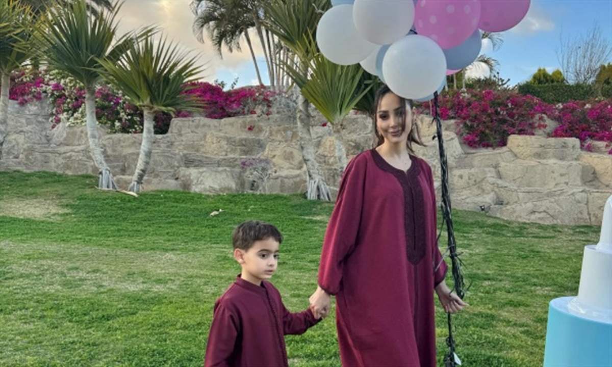 بسمة بوسيل تناشد للدعاء لابنها آدم بعد تدهور حالته الصحية