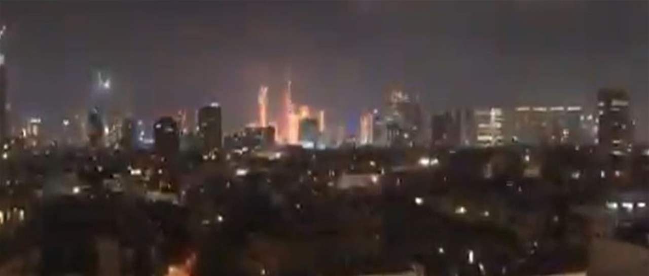 الصواريخ الإيرانية تضرب تل أبيب بشكل مباشر (فيديو) 