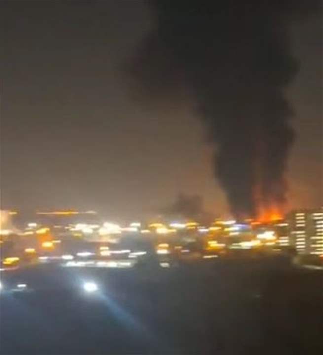 حرائق في مطار مهراباد في العاصمة الإيرانية طهران (فيديو)  