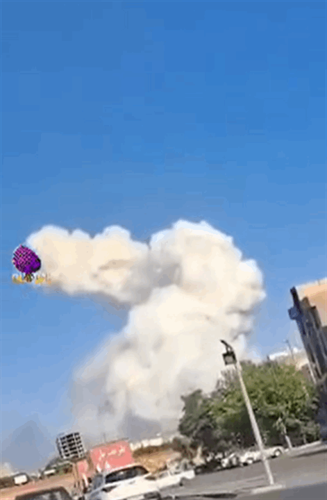 استهداف موقع أسلحة في طهران (فيديو)