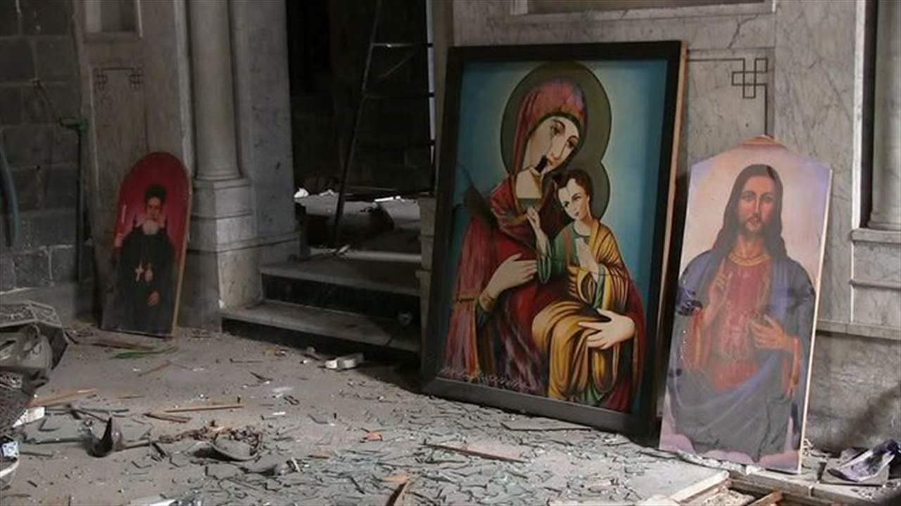 باسم ياخور و سلاف فواخرجي و نادين الراسي وغيرهم يستنكرون تفجـ ير كنيسة مار الياس 