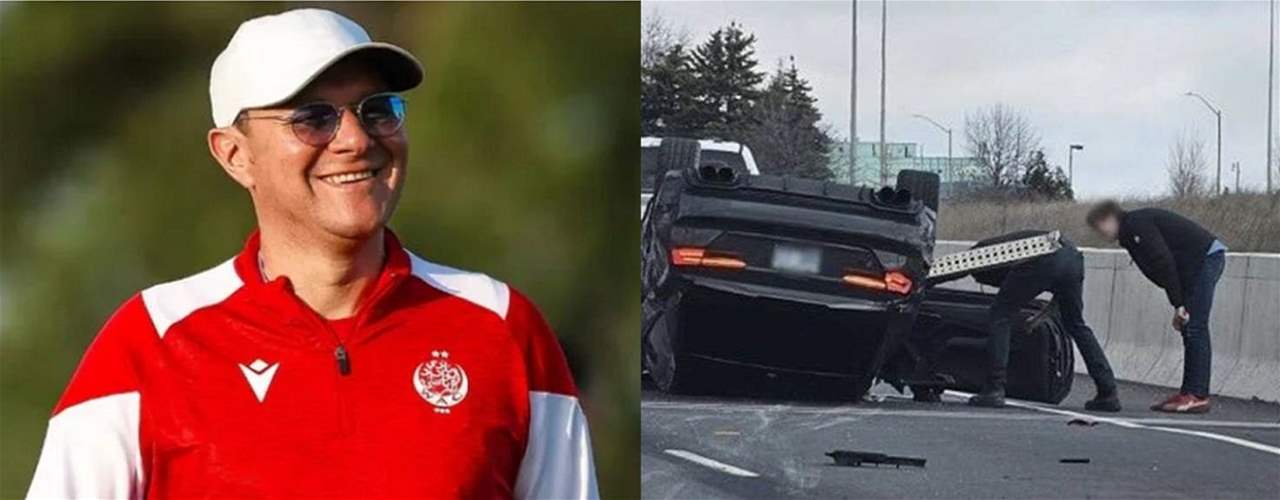 حادث سير خطير لمدرب الوداد وطبيب الفريق في واشنطن