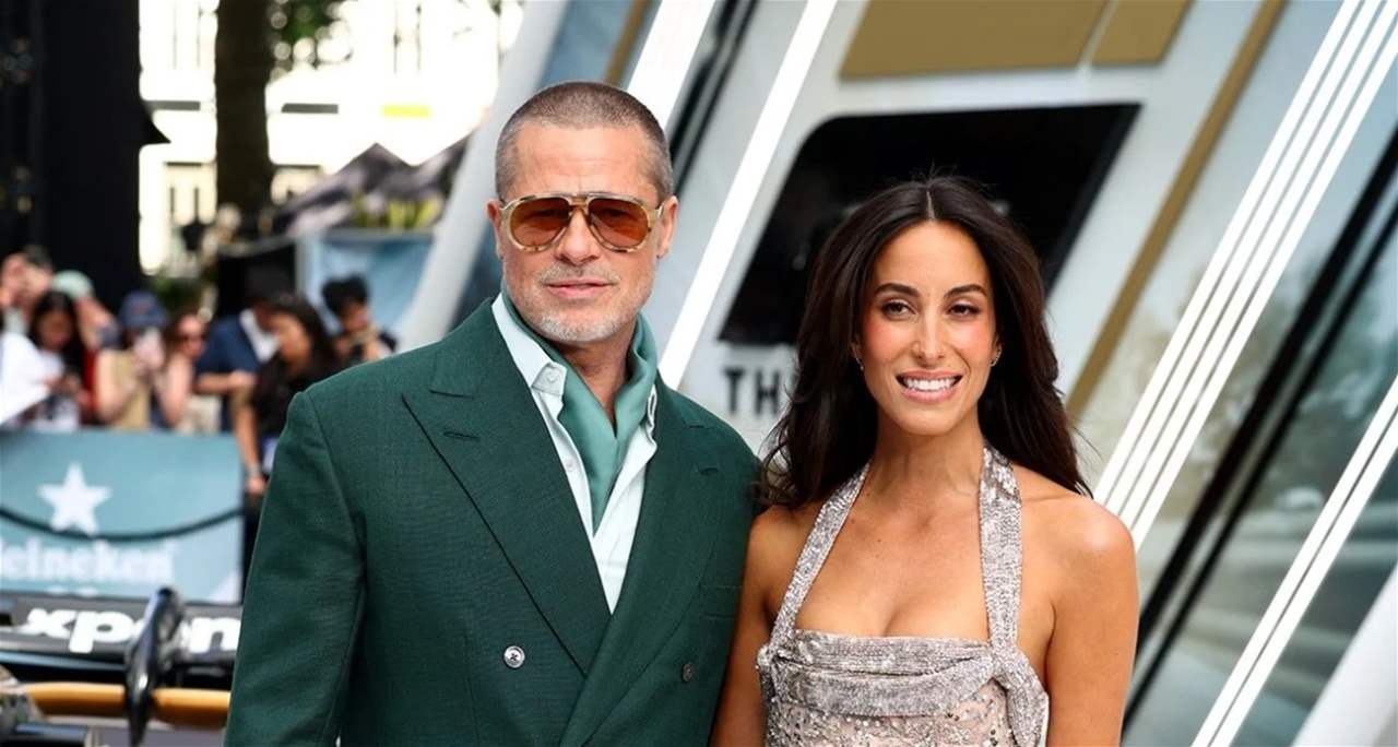 براد بيت يلفت الأنظار في احدث ظهور مع حبيبته