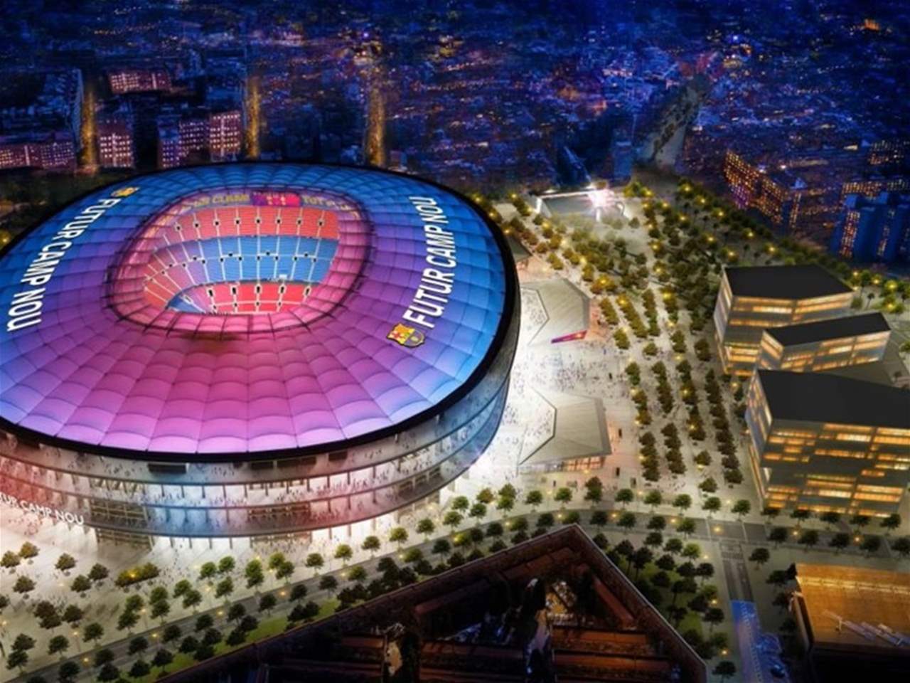 فيديو - برشلونة يعلن موعد العودة إلى &quot;كامب نو&quot; .. هذه أبرز ميزاته 