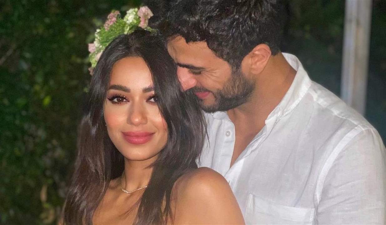 لقطة مؤثرة لـ عالية ابنة رحمة رياض مع والدها الكسندر علوم